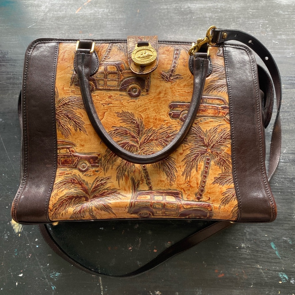 chocolate brahmin copa cabana handbag.